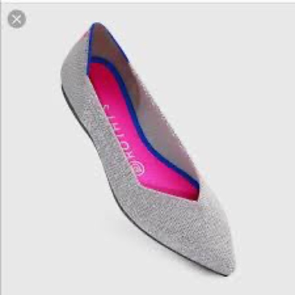 Rothy’s The Point Iridescent Size 6